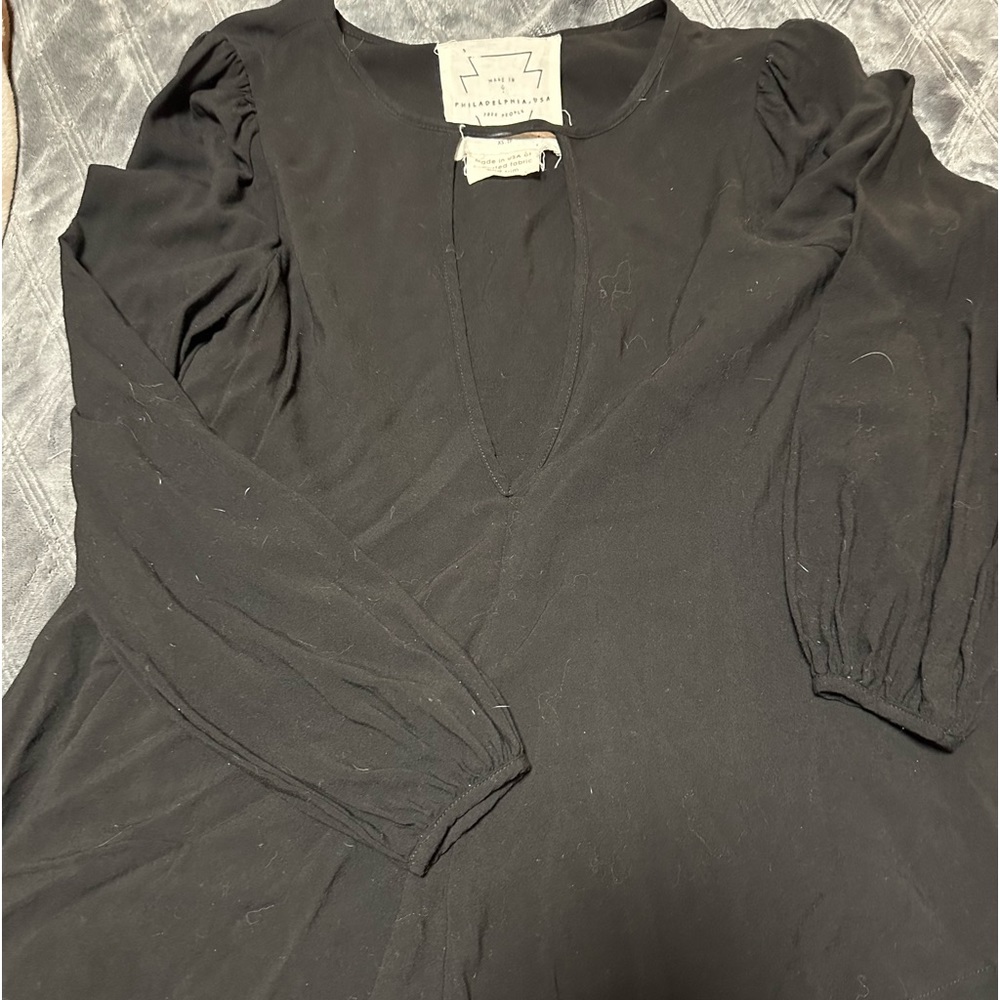 Free People - Black Layered Dress